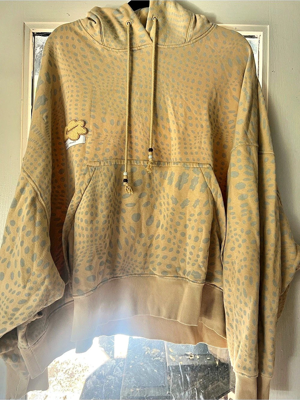 Nike Sportswear Project Uphoria Fleece Hoodie Brown & Blue XL